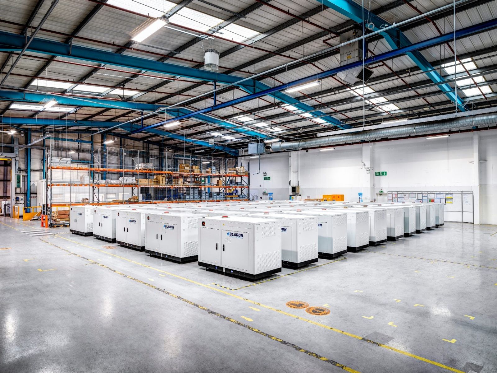 Bladon MTG12 Microturbine Gensets in production facility